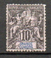 Col24 Colonies Grande Comore N° 5 Oblitéré Cote 10,00 € - Used Stamps