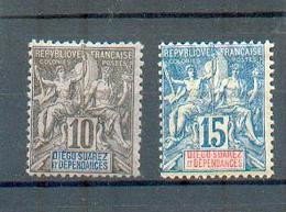 DS 71 - YT29-30 * - Charnière Complète - Unused Stamps