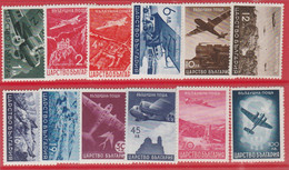 Bulgaria 1938 Air Post Stamps  MH - Airmail