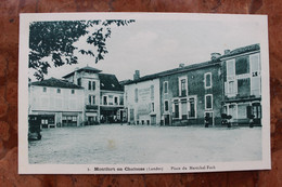 MONTFORT-EN-CHALOSSE (40) - PLACE DU MARECHAL FOCH - Montfort En Chalosse