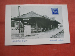 Nickle Plate Depot.  Hammond  Indiana      Ref  5305 - Hammond