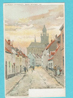 * Halle - Hal (Vlaams Brabant) * (La Belgique Pittoresque, édition Artistique 4-48) église Notre Dame, Animée, Kerk, Old - Halle