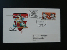 Delcampe - FDC Escrime Fencing 1974 Autriche Austria Ref 102365 - Fechten