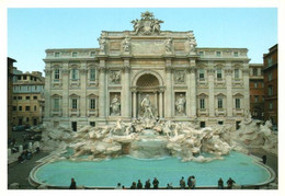 AK -  Rom , Roma , Fontana Di Trevi - Fiume Tevere