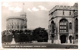 N°19518 Z -cpa Windsor Castle -round Tower From The Quadrangle- - Windsor Castle