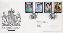 GB First Day Cover To Mark The  Commemoration Of The Queen Mother 2002 - 2001-10 Ediciones Decimales