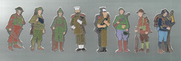 PINS PIN'S MILITAIRE ARMEE 522 PARA CHASSEUR ALPIN SOLDAT LEGION INFANTERIE  LOT 8 PINS - Militaria