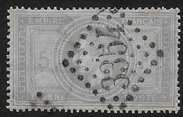 Napoléon N° 33 Oblitéré - Cote : 1200 € - Réparé , Très Beau D'aspect - 1863-1870 Napoléon III Lauré