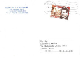 2007 €0,60 GIUSEPPE DI VITTORIO - 2001-10: Storia Postale
