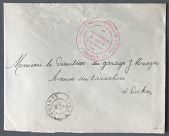 AOF - Cachet Gouvernement Général De L'A.O.F - CABINET + TAD DAKAR, Sénégal 8.10.1938 - (W1568) - Covers & Documents