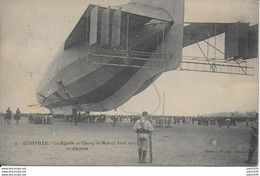 CB . LUNEVILLE ..-- 1913 Vers ETTERBEEK . 3 CARTES De ZEPPELIN , Le 3 Avril 1913 . - Luneville