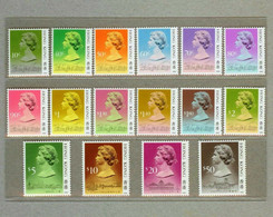 Hong Kong ** 1990 QEII 5th Issue The 4th Series Stamps  Queen Elizabeth II British (**) LAST SET - Autres & Non Classés