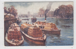 Wool Barges On The Murray. Tuck's Post Card. - Otros