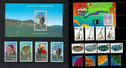 Hong Kong ** 1990 - 1991 Nice Collection Lot VF MNH CV$41 VF MNH (**) LAST SET - Otros & Sin Clasificación