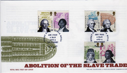 GB First Day Cover To Celebrate Abolition Of The Slave Trade 2007 - 2001-2010. Decimale Uitgaven