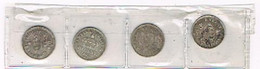 4 Monnaies NAPOLEON III  LAURE 20 CENTIMES  ARGENT 1867 BB - E. 20 Céntimos