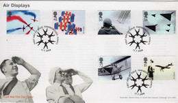 GB First Day Cover To Celebrate Air Displays 2008 - 2001-10 Ediciones Decimales