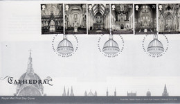 GB First Day Cover To Celebrate Cathedrals 2008 - 2001-2010 Dezimalausgaben