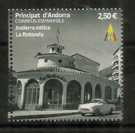 2021 Andorra Mythique (Plaça De La Rotonda). Un Timbre Neuf ** Haute Faciale AND.ESP - Unused Stamps