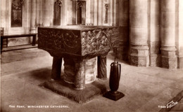 The Font - WINCHESTER  CATHEDRAL - Winchester