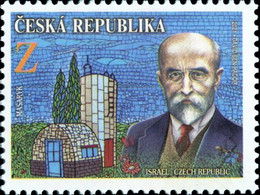 Czech Republic - 2021 - Tomas Masaryk In Israel - Joint Issue - Mint Stamp - Ongebruikt