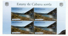 2021. Ruta De Senderismo: Estany De Cabana Sorda. Bloc De 4 Bord De Feuille  , Neufs ** AND.FR - Ungebraucht