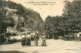 Lourdes * Arrivée à La Station Du Tram Tramway * Près Le Mont Du Calvaire - Lourdes