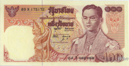 Thailand 100 Baht (P85a) Sign 49 -aUNC- - Thailand
