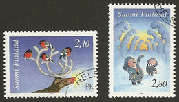 Finnland, 1994, Mi.-Nr. 1274-1275, Gestempelt - Usati