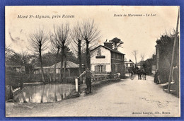 CPA 76 MONT SAINT AIGNAN, Près Rouen - Route De Maromme - Le Lac - Mont Saint Aignan