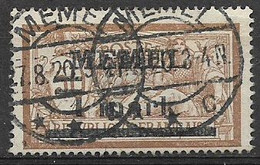 MEMEL OCCUPAZIONE TEDESCA 1920   FRANCOBOLLI DI FRANCIA  UNIF.26 USATO VF - Other & Unclassified