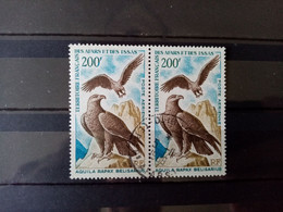 AFARS Et ISSAS. 1967 . Poste Aérienne  N° 56 . Paire Oblitérée . Côte YT Colonies 2022 : 28,00 € - Used Stamps