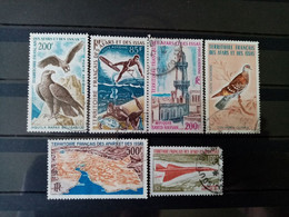 AFARS Et ISSAS. 1967 - 75 . Poste Aérienne N° 56.58.59.60.61 Et 105 Oblitérés . Côte YT Colonies 2022 : 73,50 € - Used Stamps