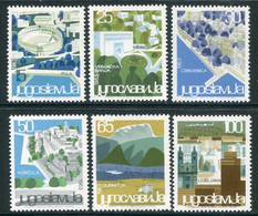 YUGOSLAVIA 1963 Tourist Resorts III MNH / **.  Michel 1040-45 - Nuovi