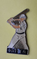 DD445 Pin's Joueur De Baseball HITTER Achat Immédiat - Béisbol