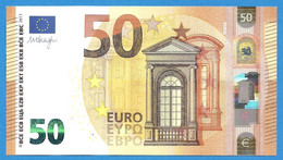 50 EURO FRANCE DRAGHI UD-U011 UNC-FDS (D146) - 50 Euro