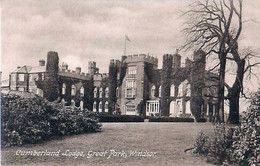 Cpa WINDSOR - Cumberland Lodge, Great Park - Windsor