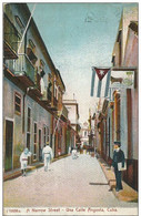 Cuba -  A NARROW STEET  UNA CALLE  ANGOSTA ,CUBA  , ( Voir Verso ) - Cuba