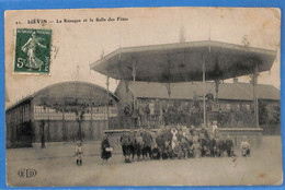 62 -  Pas De Calais  -  Lievin - Le Kiosque Et La Salle Des Fetes  (N6743) - Lievin
