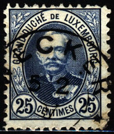 Luxembourg 1891 Mi 60C Grand Duke Adolf (2) - 1891 Adolphe De Face