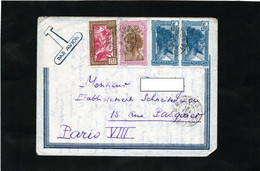 LAC MADAGASCAR 1939 - Cachet  MAJUNGA Sur Timbres YT 168 & YT 172 & YT 176 (x2) - Cartas & Documentos