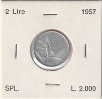 Italie - 2 L 1957 SPL - 2 Liras