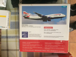 HERPA 1:500 BOEING 747 BRITHISH AIRWAYS 1 VALORE ! - Flugzeuge & Hubschrauber