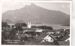 A3497) MONDSEE - Häuser Mit See U. Schafberg ALT ! - Mondsee