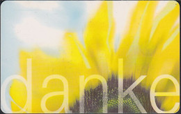 GERMANY KD3/00 - Danke - Blume - KD-Series : Remerciements