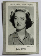 Image Carte Photo Bette DAVIS Collection Félix Potin Célébrités Contemporaines 1952 - Albums & Katalogus