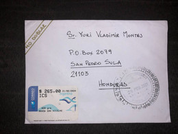 Registered Cover Argentina To Honduras 2021 - Storia Postale