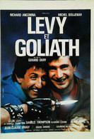 ► CPSM  Carte Affiche De Cinéma  Levy Et Goliath   Anconina  Boujenah - Affiches Sur Carte