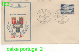 OSLO FDC 1961 - Lettres & Documents