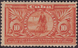 1899-594 CUBA US OCCUPATION 10c MH SPECIAL DELIVERY IMMEDIATA ERROR CYCLE. - Nuevos